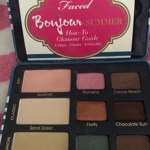 TOO FACED BONJOUR SUMMER EYESHADOW CASE - Picture 3 of 5